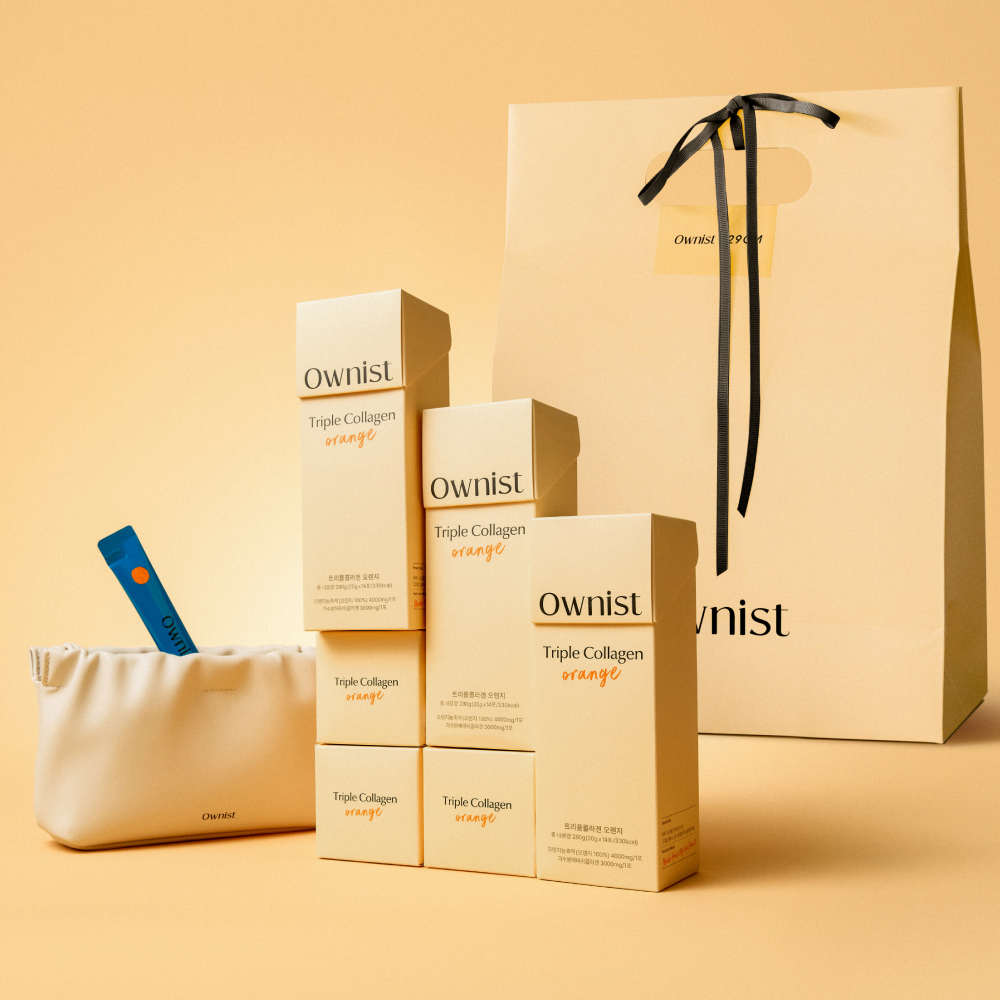 [오니스트] [29CM ONLY]_오니스트 올데이 이너뷰티 <b>트리플콜라겐 오렌지</b> 6박스 세트