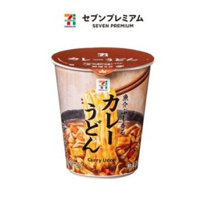 일본 세븐일레븐 프리미엄 편의점 컵라면 카레 우동 68g