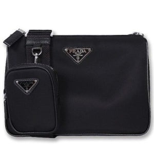 프라다 [명품] 남성 삼각로고 블랙 크로스백 2VH113 2DMH F0002