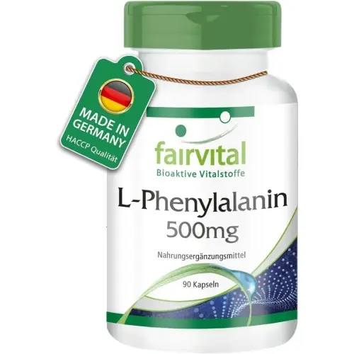 페어바이탈 L-<b>페닐알라닌</b> 카테콜아민 500mg 90캡슐