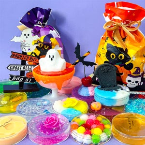 🎁가챠박스20종🎁 이달의슬라임 파츠스쿱 클레이 선물, 팔레트슬라임