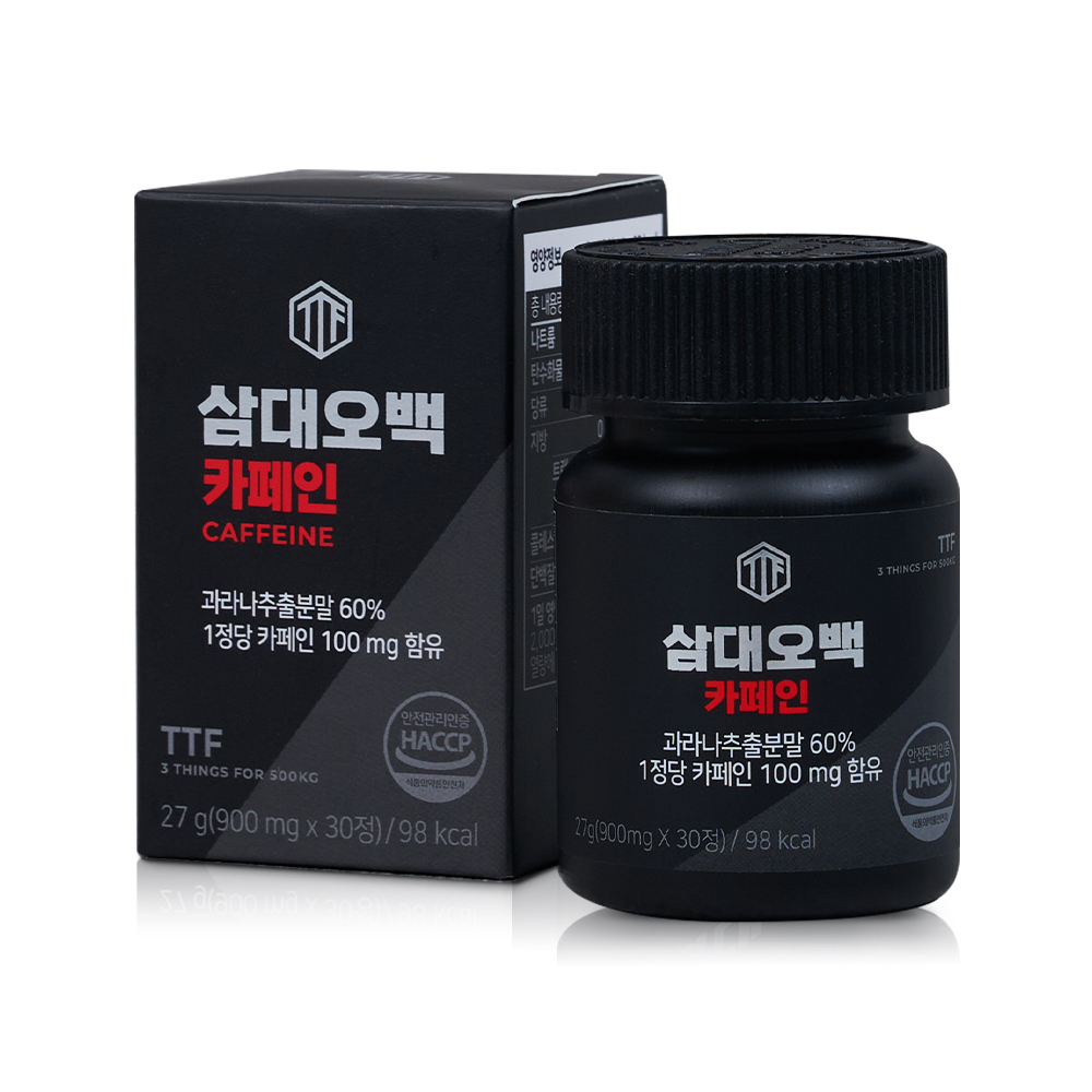 삼대오백 <b>카페인</b> 900mg x 30정, 1개