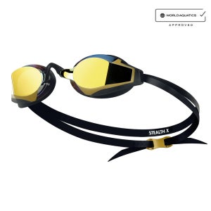 티어 스텔스-X 퍼포먼스 미러 수경 골드블랙 [LGSTLXM-751 FINA인증]