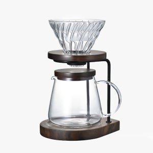 하리오 드립스탠드 세트 월넛우드 WDS-1006-WN