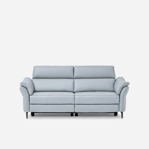 MVME 뉴시어터 천연가죽 리클라이너 3인