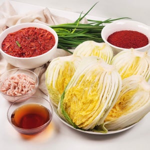 비법 절임배추 + 김장 양념소 세트 (5kg+2kg) 김장 키트