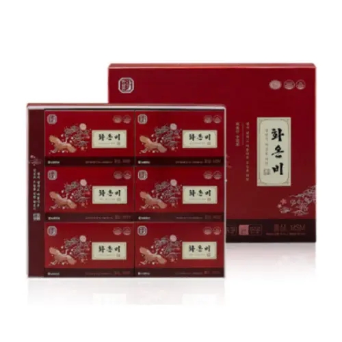 <b>한삼인</b> 화온비 6년근 <b>홍삼</b> 여성 선물 세트 <b>70ml</b> 30포