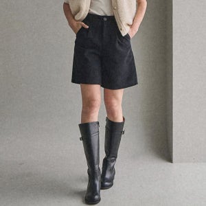 [블랑유] 시엘라 핀턱 코듀로이 팬츠_2 Colors