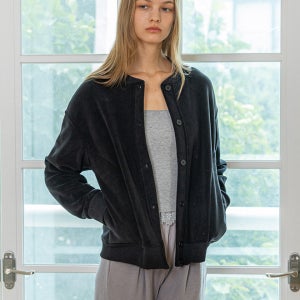 MJ_Winter home jacket_BLACK