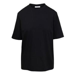 더로우 THE ROW 'Chiara' 코튼 여성 블랙 크루넥 티셔츠 5739K220BLK