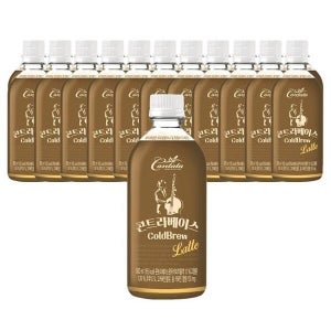 롯데칠성 칸타타 콘트라베이스 콜드브루 라떼 500ml 24개 (9966308)