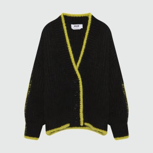 [엠에스지엠] 엣지 배색 니트 가디건 MG25W3FRG5399 3942MDM200 257990