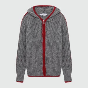 [엠에스지엠] 엣지 배색 후드 집업 가디건 MG25W3FRG5295 3942MDM191 257990