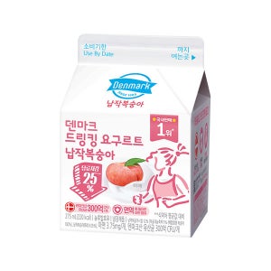 동원 덴마크 드링킹 요구르트 복숭아 275ml x 7개