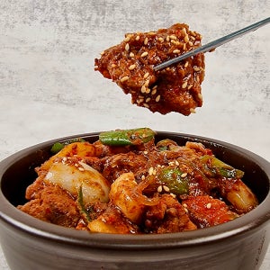 30년 노하우 비법 양념 한돈 매콤 돼지갈비찜 800g 4팩 (8인분)
