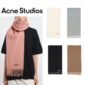 아크네 스튜디오 목도리 프린지 울 스카프 네로우 SCAR000218 7종 색상