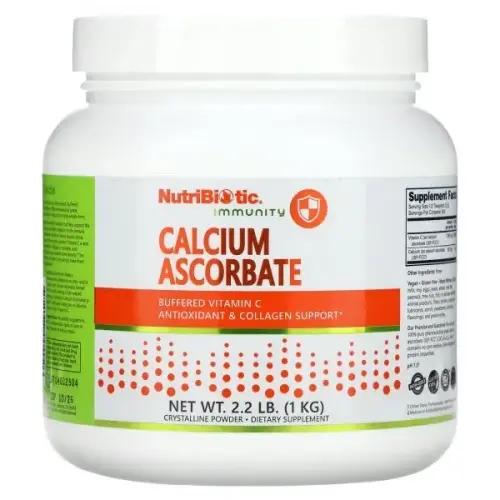 NutriBiotic, 면역력, <b>아스코르브산칼슘</b>, 1kg(2.2lb)