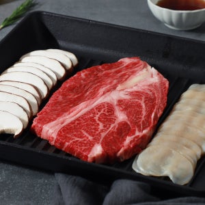 한우 1등급 등심키조개 삼합선물세트