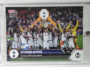 2024-25 TOPPS NOW 탑스 나우 손흥민 토트넘 핫스퍼 우승 챔피언 축구 카드