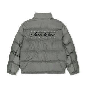 [예스아이씨] Sign Logo Down Jacket Grey YS253OOWHS02GRE