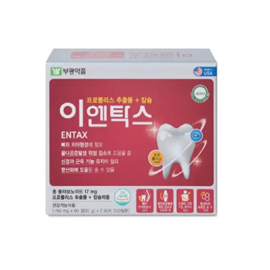 <b>부광약품</b> 이엔탁스 (60정 x 2박스) 120일분