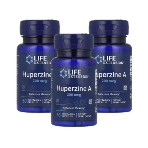 라이프익스텐션 Huperzine A <b>후퍼진</b> 200<b>mcg</b> 60캡슐 3개