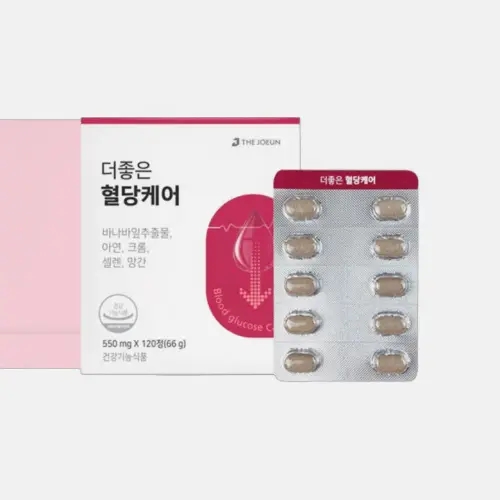 <b>더좋은 혈당케어</b> 120정 / 바나바잎추출물