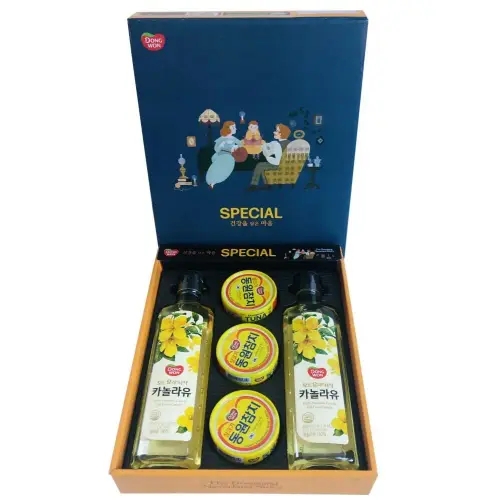 카놀라유 추석 참치 식용유 셋트 설 선물세트 <b>동원</b> 7호 [ODCC34F]