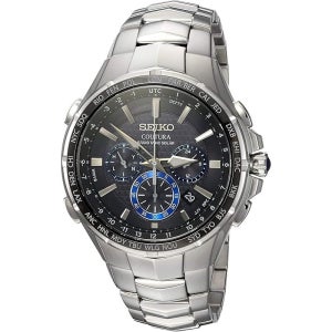 SEIKO(세이코) 전파 손목시계 Coutura Radio Sync Solar Chronograph 솔라 크로노그래프 SSG009 멘즈