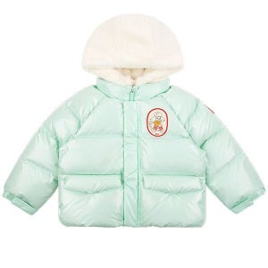 베베드피노 [키즈]제니 샤이니 레이어드 후드 덕 다운 점퍼_BP54DW302