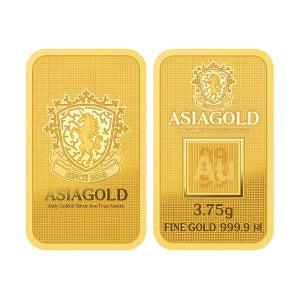 아시아골드 [아시아골드] 24k 순금 프레스 골드바 3.75g