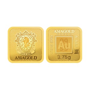 아시아골드 [아시아골드] 24k 순금 잠상 스퀘어 골드바 3.75g