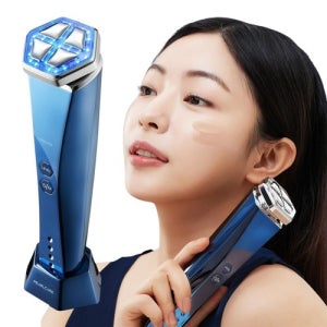 펄케어 딥블루 고주파 뷰티 디바이스 핫앤쿨 갈바닉 마사지기 홈케어 피부관리 미용기기