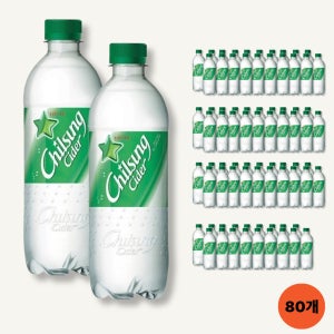 칠성사이다 500ml x 80개 탄산음료 업소용