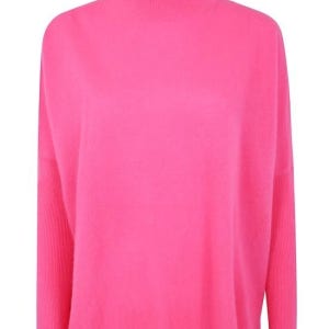 25FW 앱솔루트 캐시미어 스웨터 ACF202011C FUCHSIA PINK PURPLE