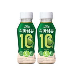 [본사공식몰] 뉴케어 식이섬유 10g 케일사과맛 (6입)X2 프리미엄 고식이섬유 당류제로