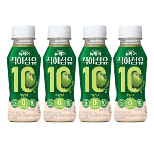 [본사공식몰] 뉴케어 식이섬유 10g 케일사과맛 (6입)X4 프리미엄 고식이섬유 당류제로