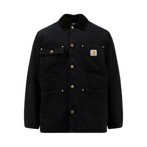 칼하트 [칼하트] 25FW 디어본 캔버스 초어 코트/자켓 블랙 I035613 00E4O