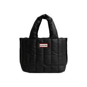 [헌터] [UNISEX] 인트레피드 푸퍼 미니 토트백 - 블랙/레드로고 UBS1167KBMRBO UBS1167KBM