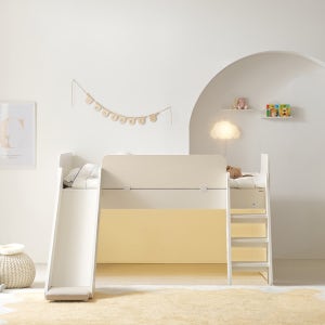 [꿈꾸는요셉 SE0등급]앙팡 벙커침대 SS 프레임 사다리+미끄럼틀 C세트 EFBN3