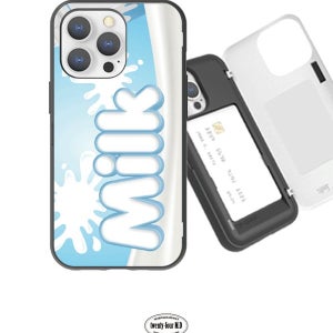 [투애니포엠디] [더밀크] 카드2장수납 도어범퍼 카드케이스 (아이폰/갤럭시) 전기종 아이폰17 갤럭시S25 A23 A24 A32 A25_m202411127be698a74 [갤럭시]