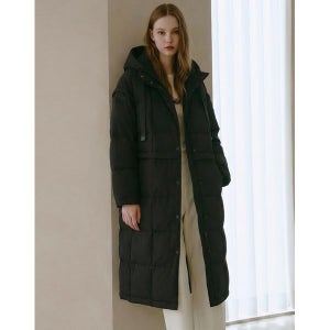 [보니스팍스] (본사직영)덕다운 소매탈착 후드형 롱 패딩-BC41PH110