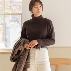 [MADE] 포근 하프넥 오버 폴라 T