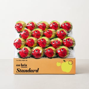 [새벽에On] 껍질째 먹는 황금 세척 사과 2kg / 3.5kg