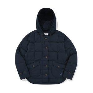 [키르시] 체리 베이직 퀼팅 후드 자켓 [네이비] KKRWCDW503MNAA
