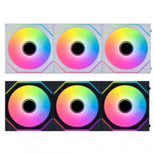리안리 UNI FAN SL-INF Wireless 120 리버스 (3팩, 블랙)