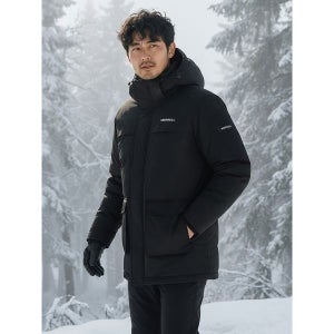 [머렐]  웜바운드 헤비 덕 다운 점퍼 블랙 MLU2D4DW1907-BLK