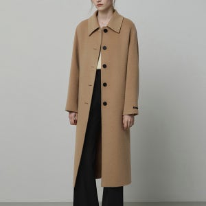 [잇미샤] 싱글 카라 핸드메이드 발마칸 코트 [ITPBYHL800]