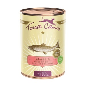 테라카니스 클래식 연어와 수수 400g