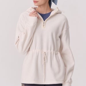 [위뜨] [25FW] 테리기모 반집업 후드 맨투맨 HTWTP5L06T HTWTP5L06T